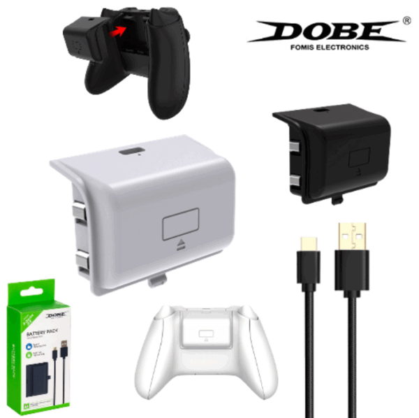 Batería Con Tapa Trasera Recargable Para Joystick / Control Xbox Series X / Series S / 1200MAH
